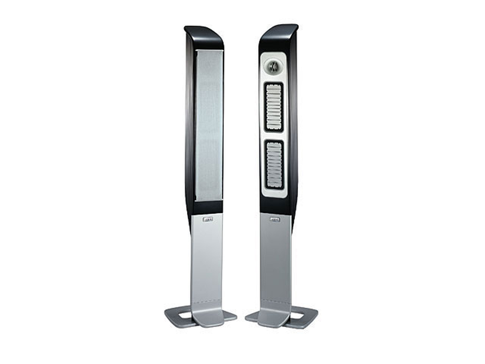 CASCADE MODEL 9 - Black - Dual 7-3/4 inch x 3-3/8 inch Flat-Panel Drivers 2-way Floorstanding Loudspeaker - Hero